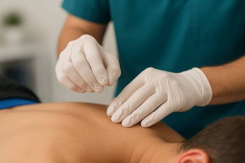 chiropractor dry needling upper back to release tension chiropractor dry needling upper back to release tension